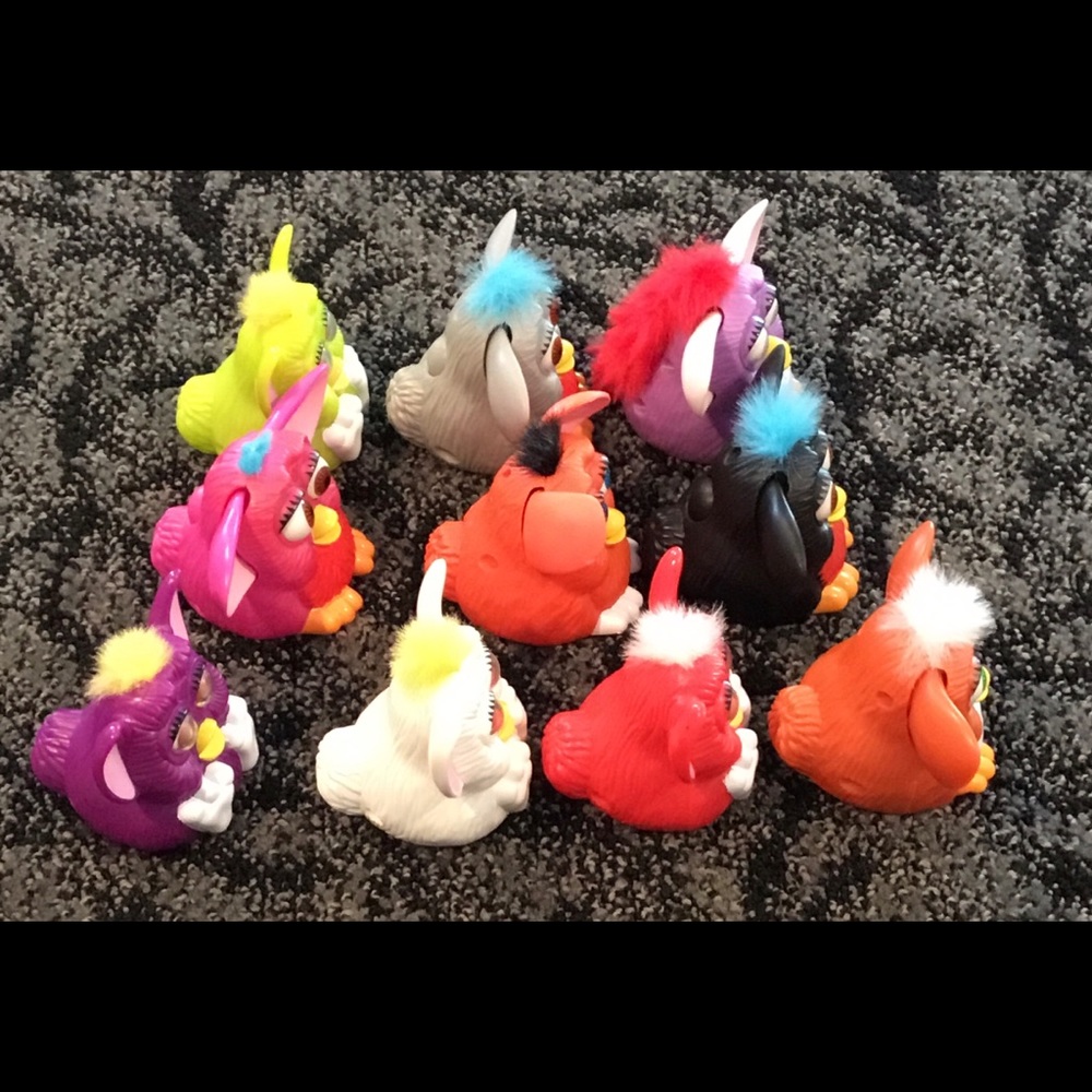 Furby Vintage McDonalds 1998 Toy Furbies Toys Figures Figurines Doll Happy Meal - Picture 3 of 13